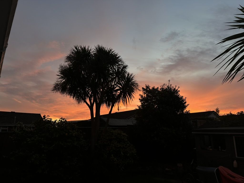Photo of a sunset