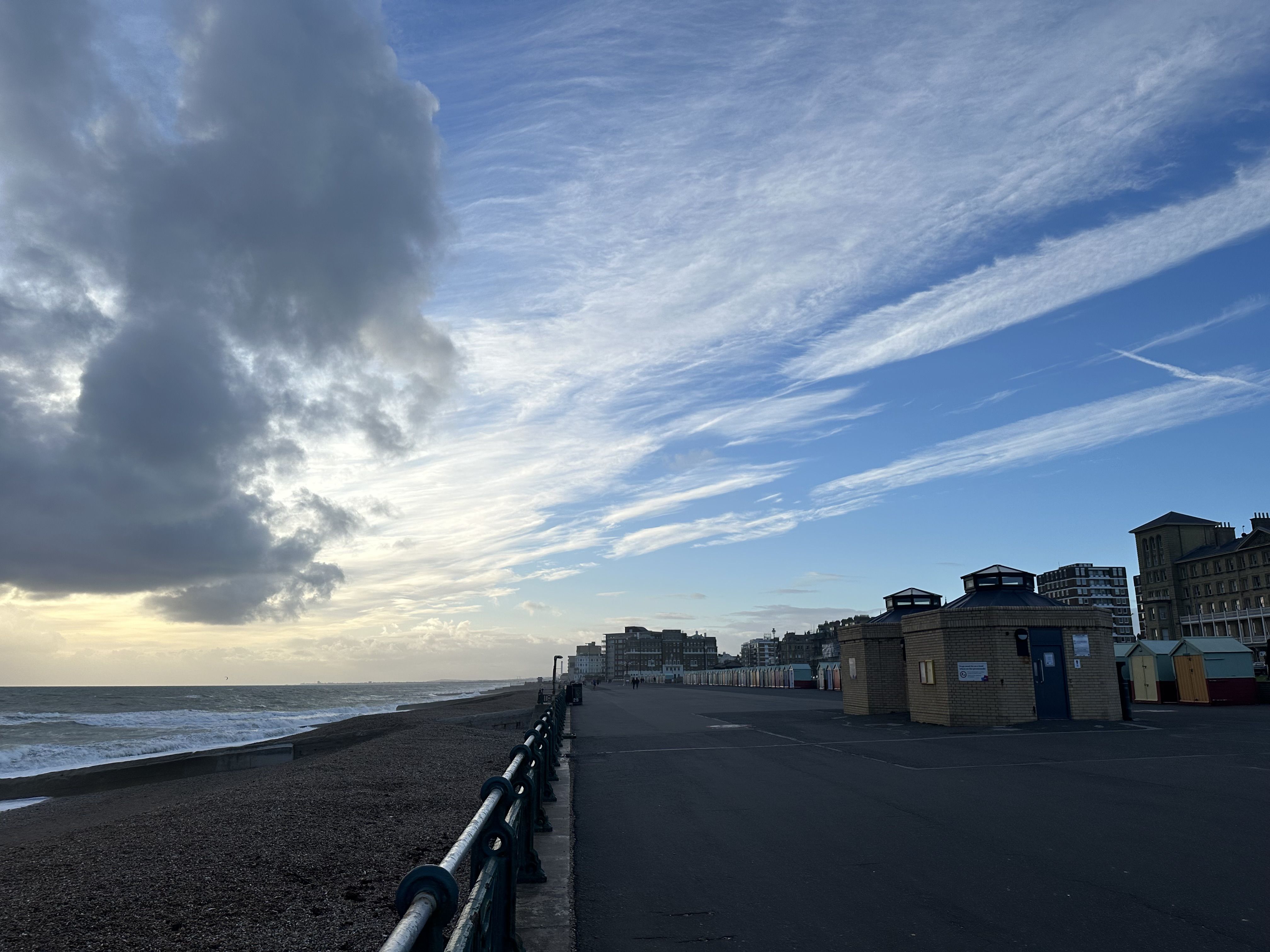 Photo of the sky over Hove Lawns