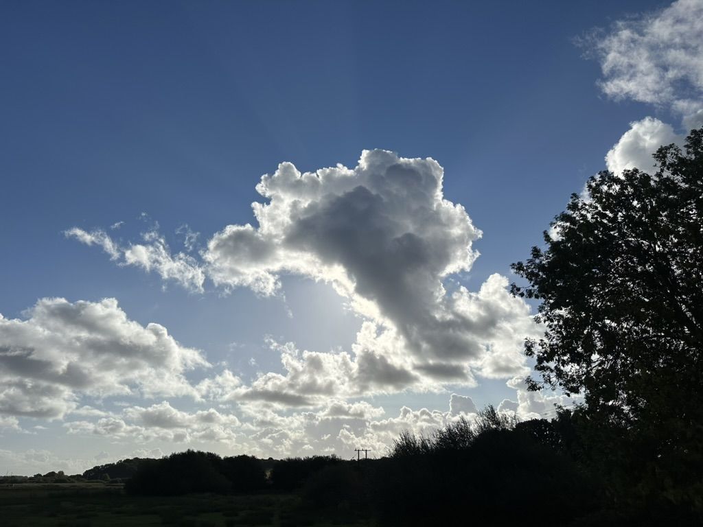 Photo of clouds over Stoborough