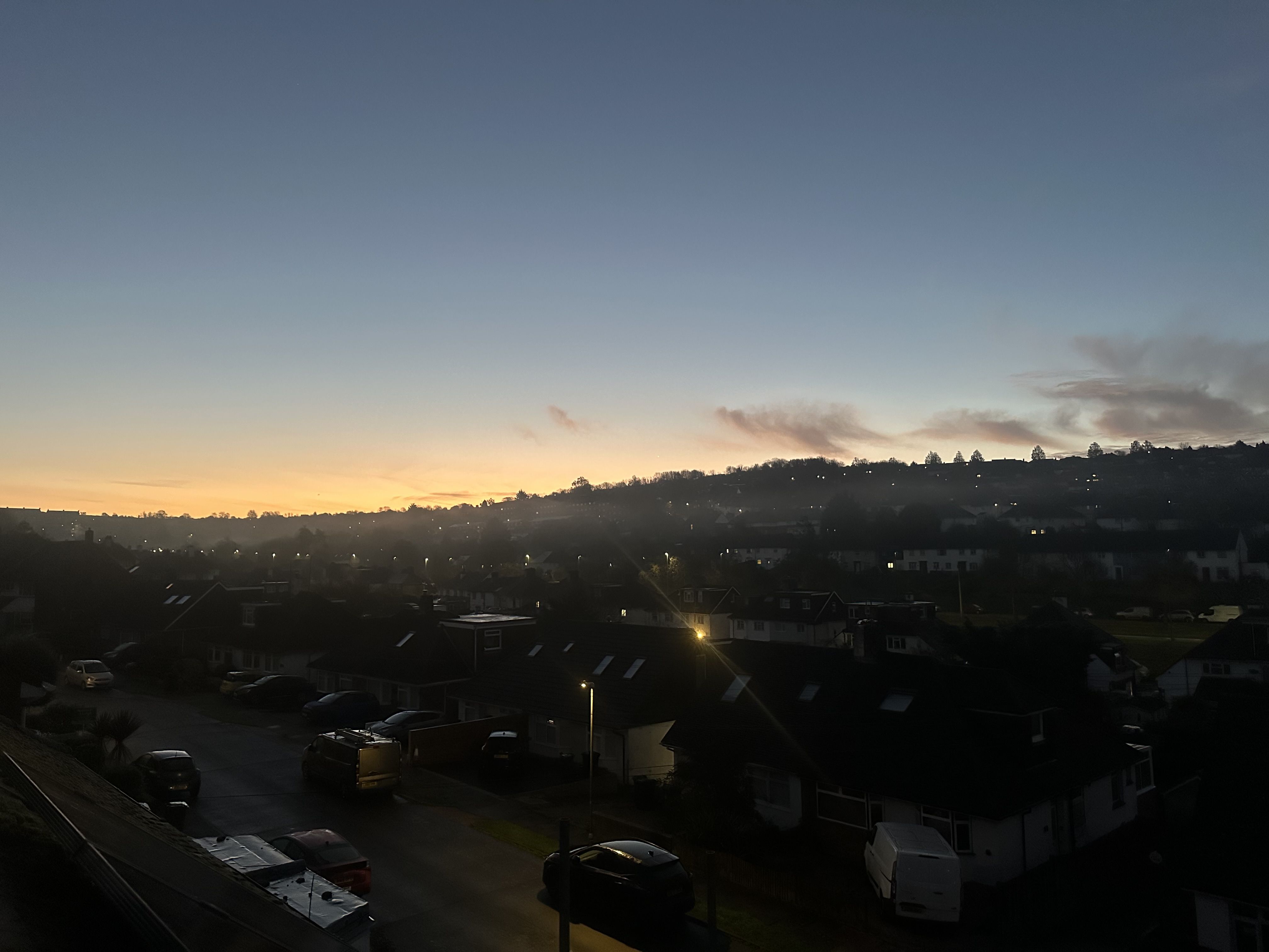 Photo of a misty morning