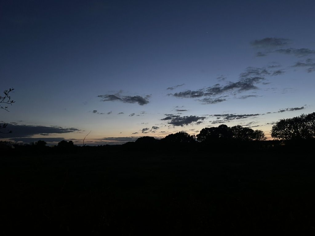 Photo of a dark sky