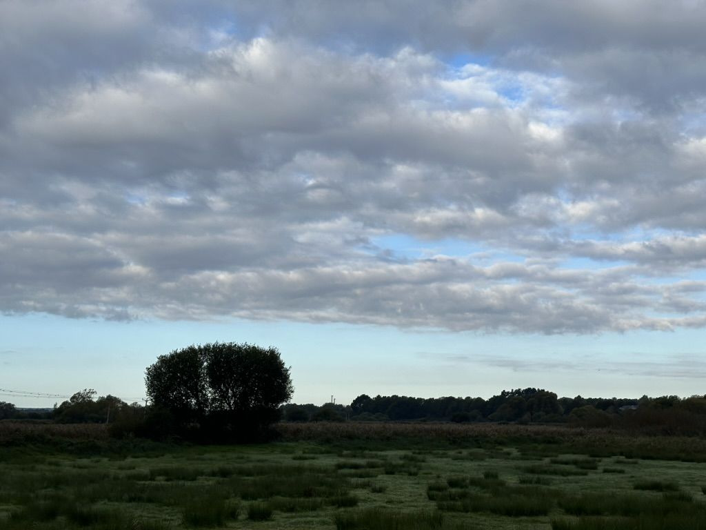 Photo of cloudy skies over Stoborough